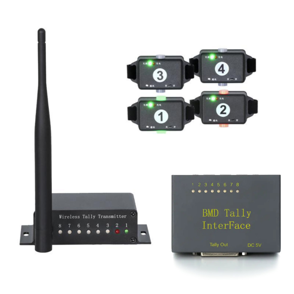 PTZCam TALLY4 Wireless Tally System for Blackmagic ATEM Switchers (Discontinued)